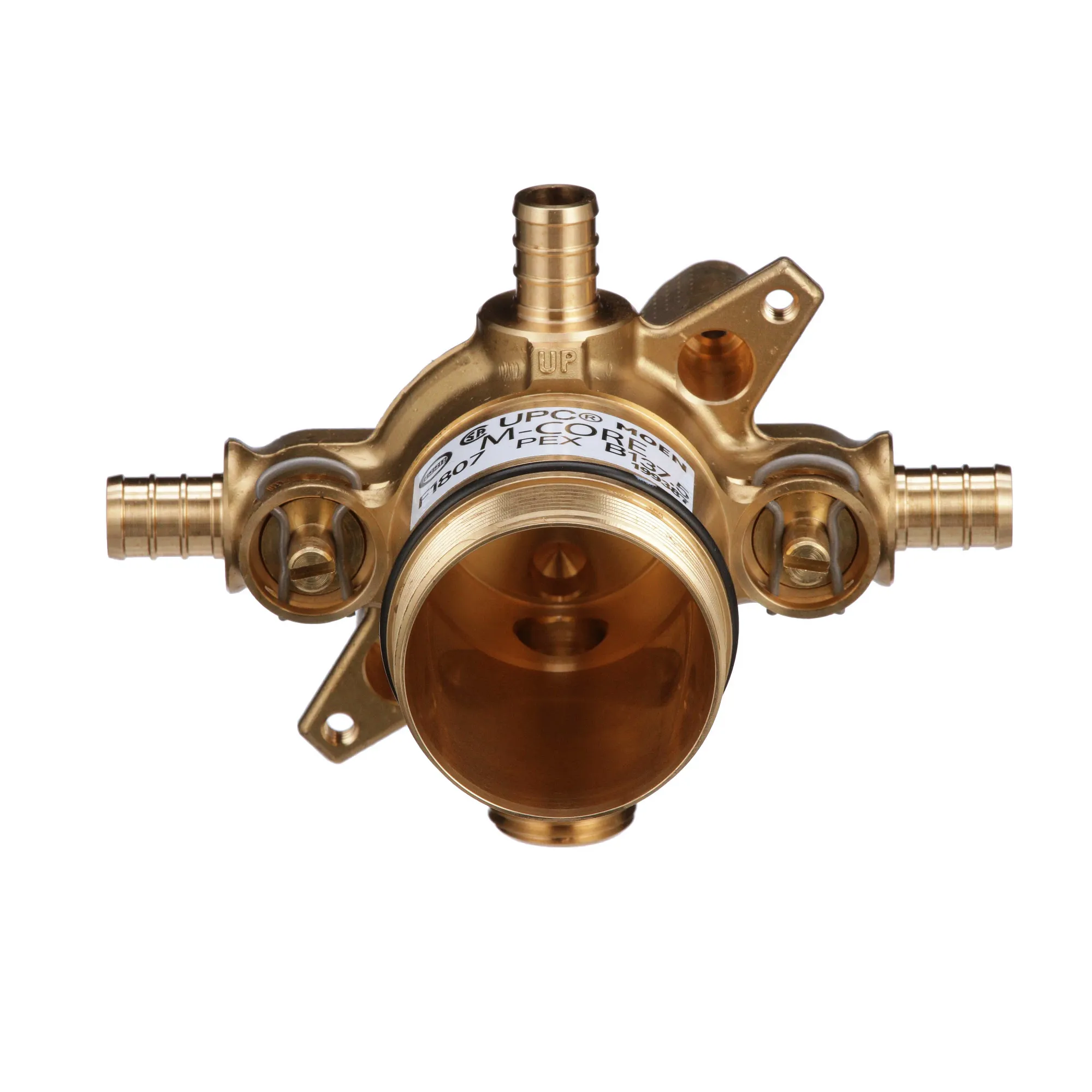 M-CORE 4 Port 1/2" Cold Expansion Pex Connection Includes Stops - Image 2