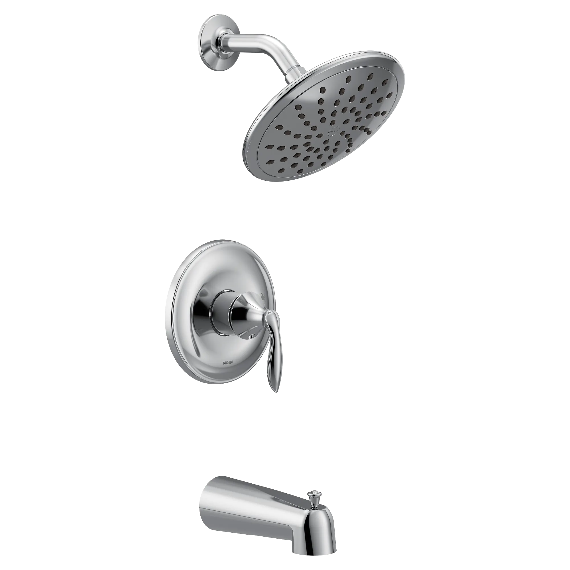 Eva M-CORE 2-Series Tub and Shower Trim with Rainshower - Image 2