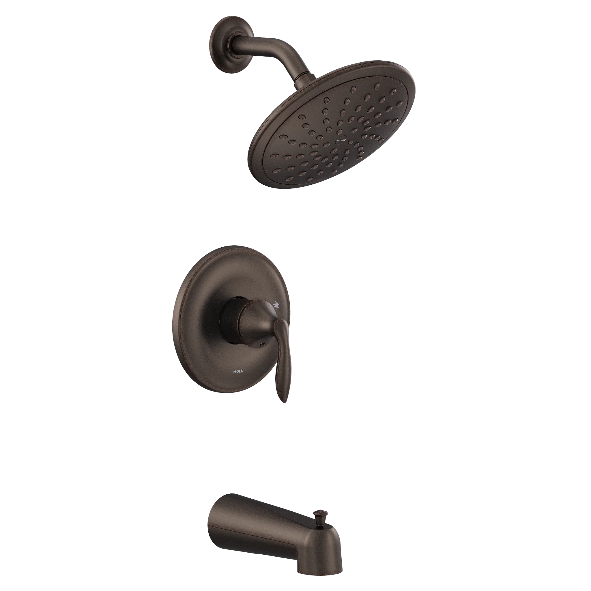 Eva M-CORE 2-Series Tub and Shower Trim with Rainshower - Image 3