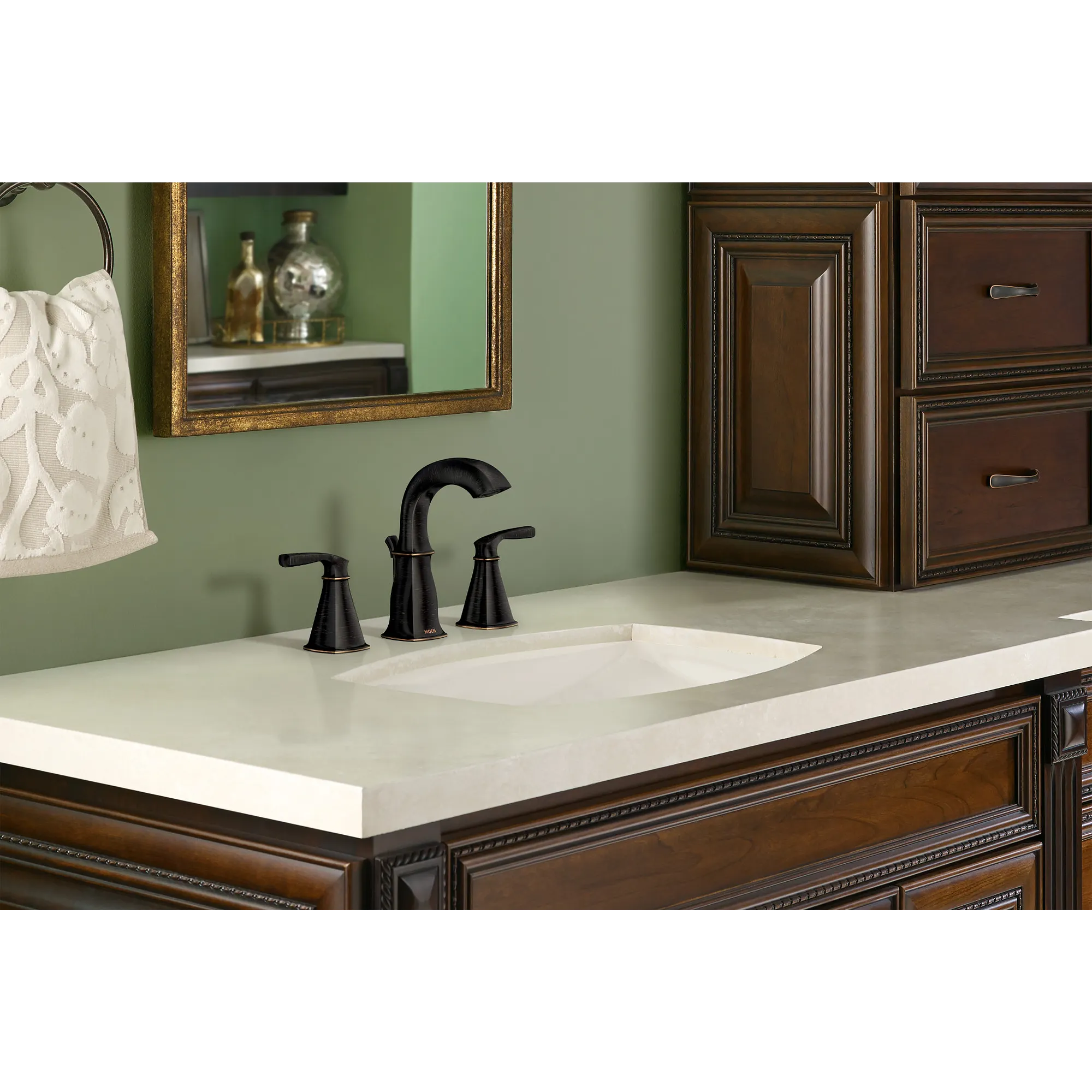 Hensley Two-handle Centerset Bathroom Sink Faucet - Image 7