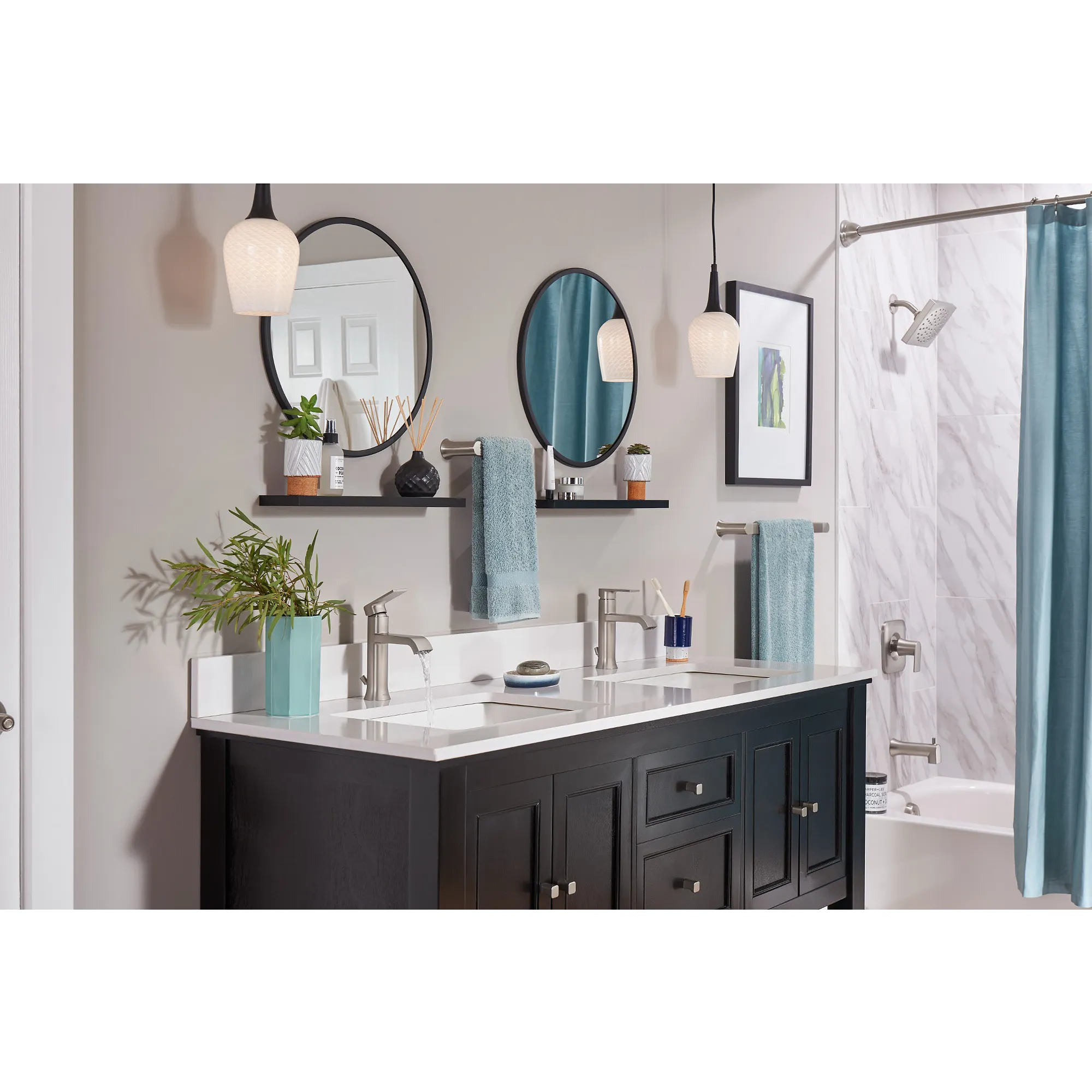 Genta Chrome one-handle bathroom faucet - Image 15