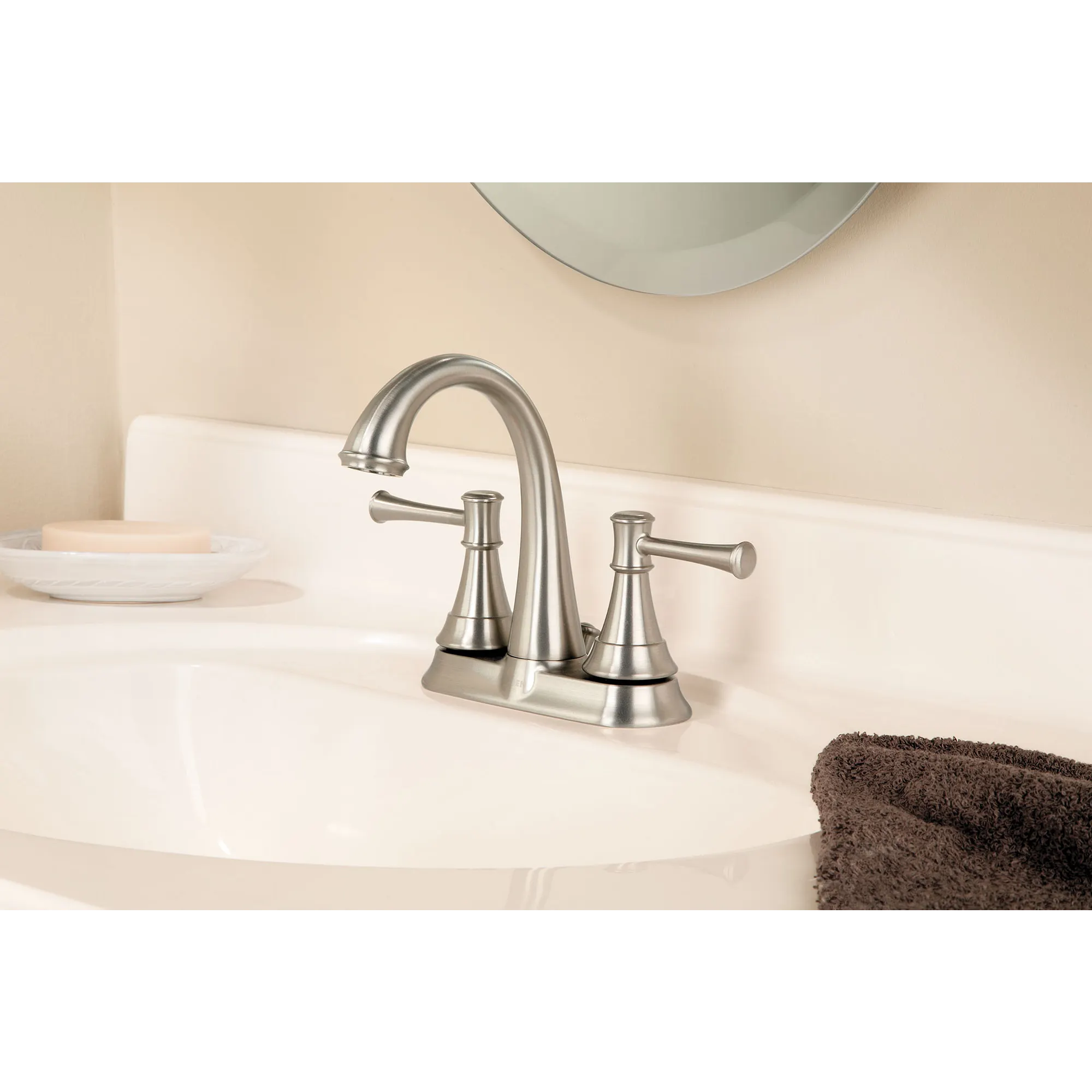 Ashville Two-handle Centerset Bathroom Sink Faucet - Image 4