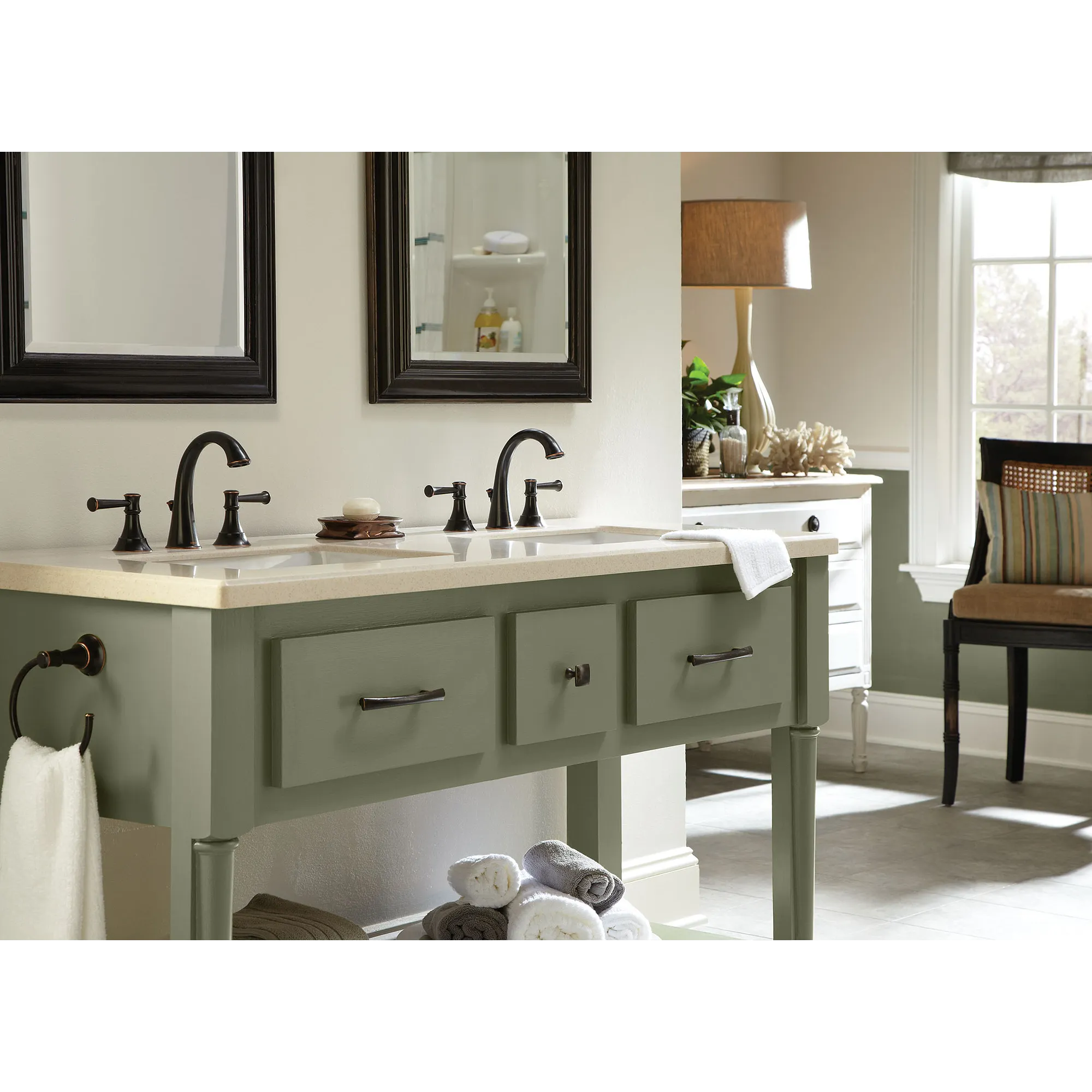 Ashville Two-handle Centerset Bathroom Sink Faucet - Image 7