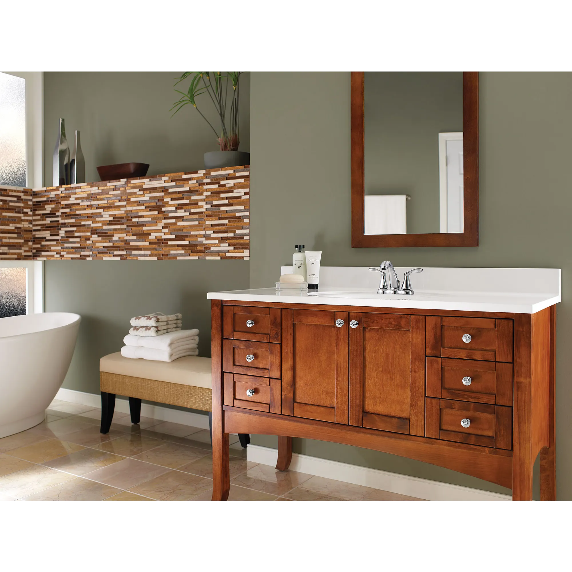 Varese Two-handle Centerset Bathroom Sink Faucet - Image 2