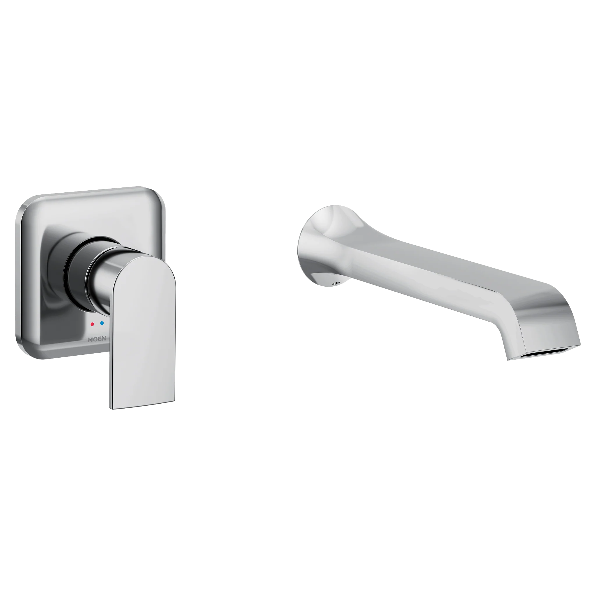 Genta LX Wall Mount Tub Filler Trim