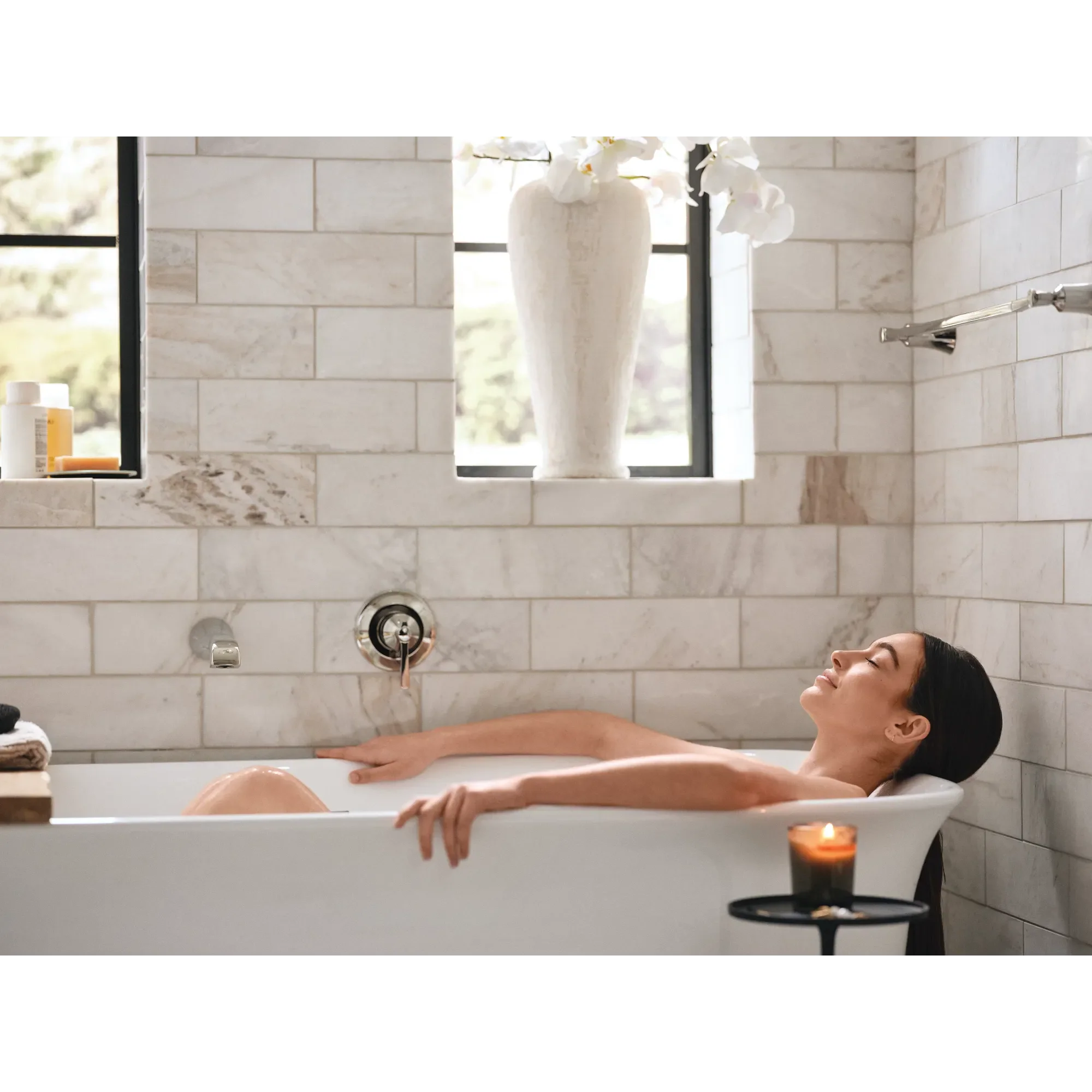 Flara Wall Mount Tub Filler Trim - Image 16