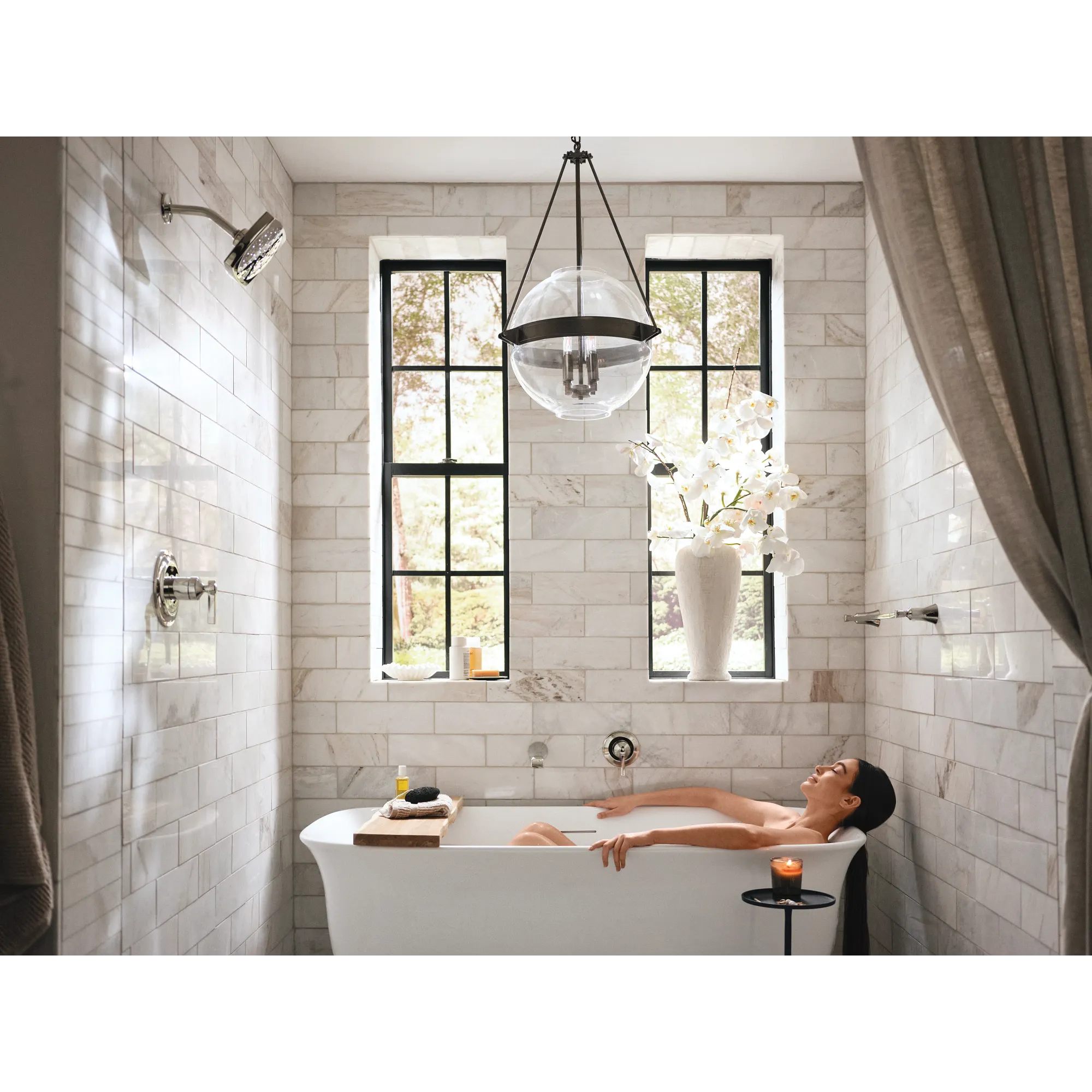 Flara Wall Mount Tub Filler Trim - Image 5