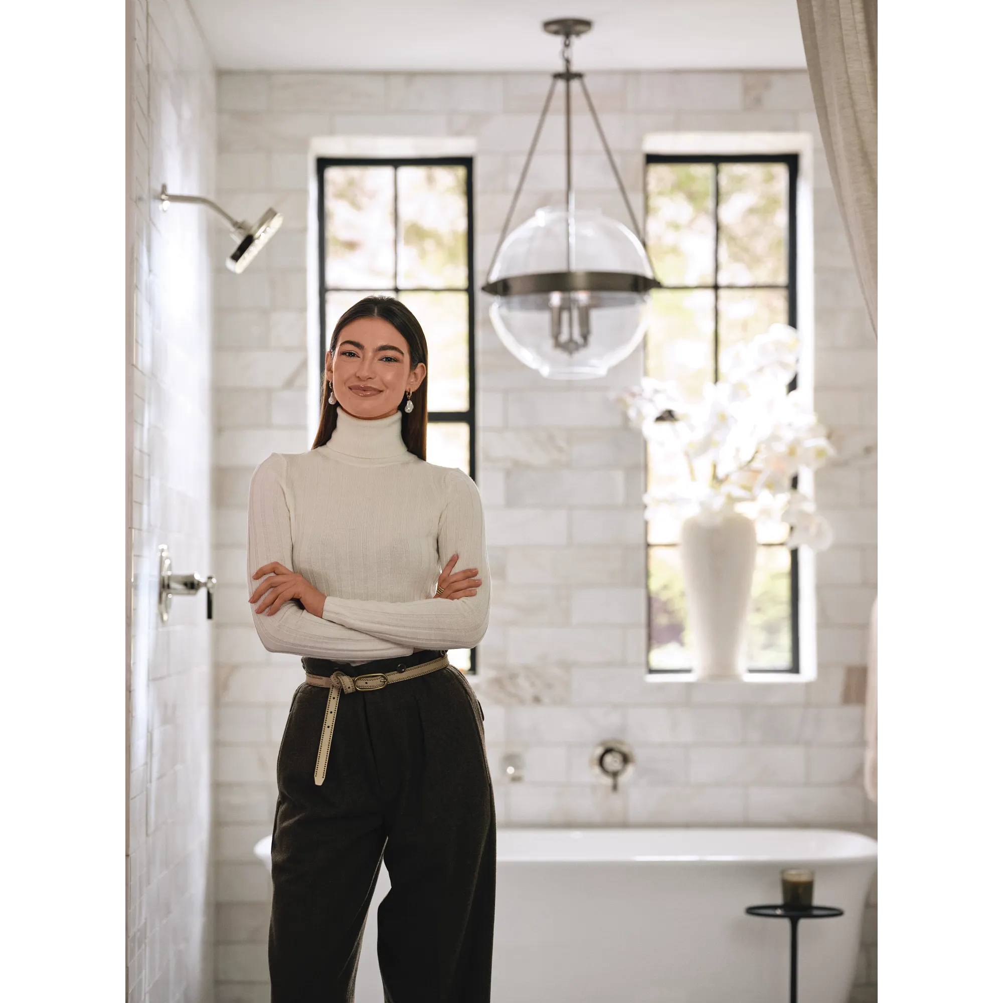 Flara Wall Mount Tub Filler Trim - Image 6
