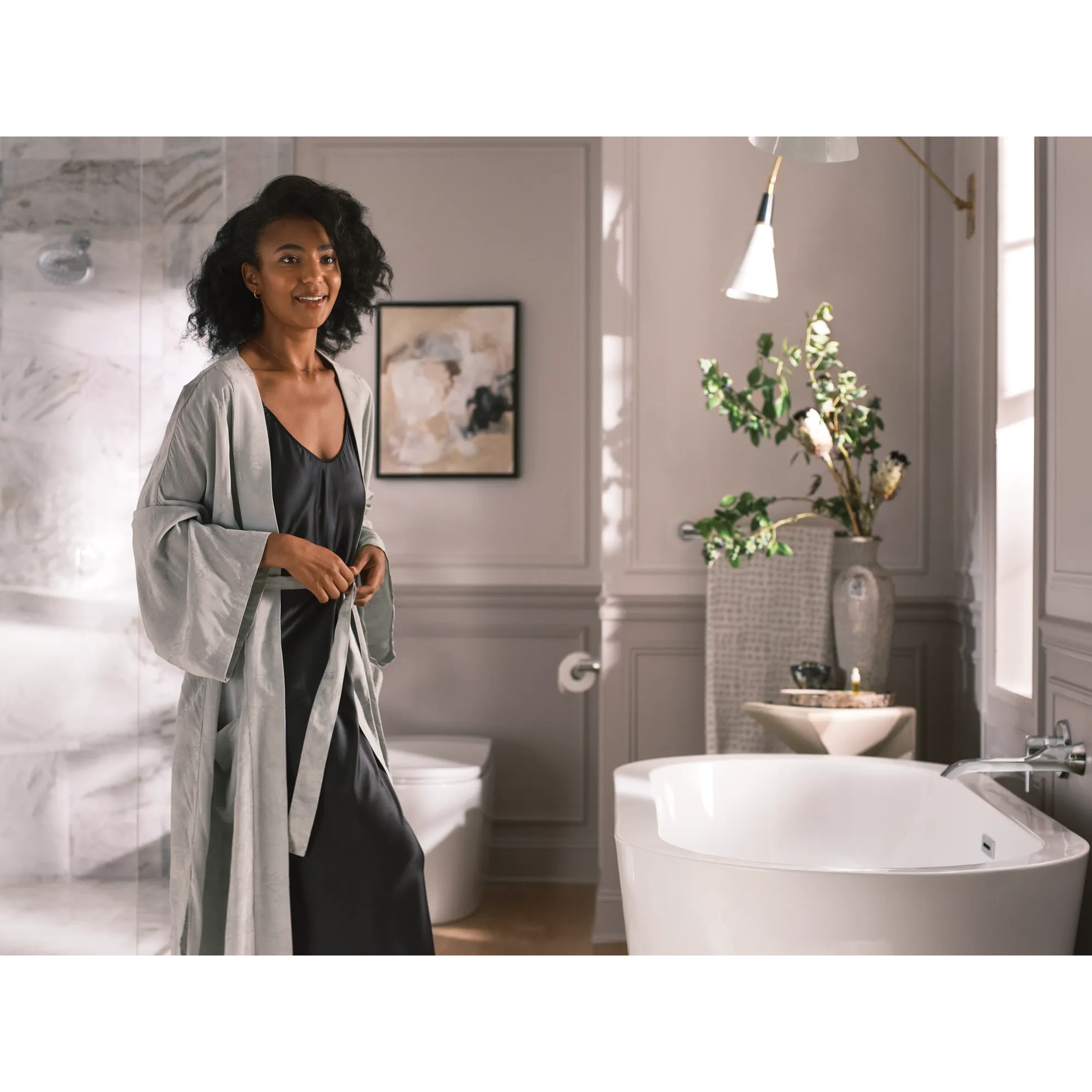 Doux Wall Mount Tub Filler Trim - Image 11