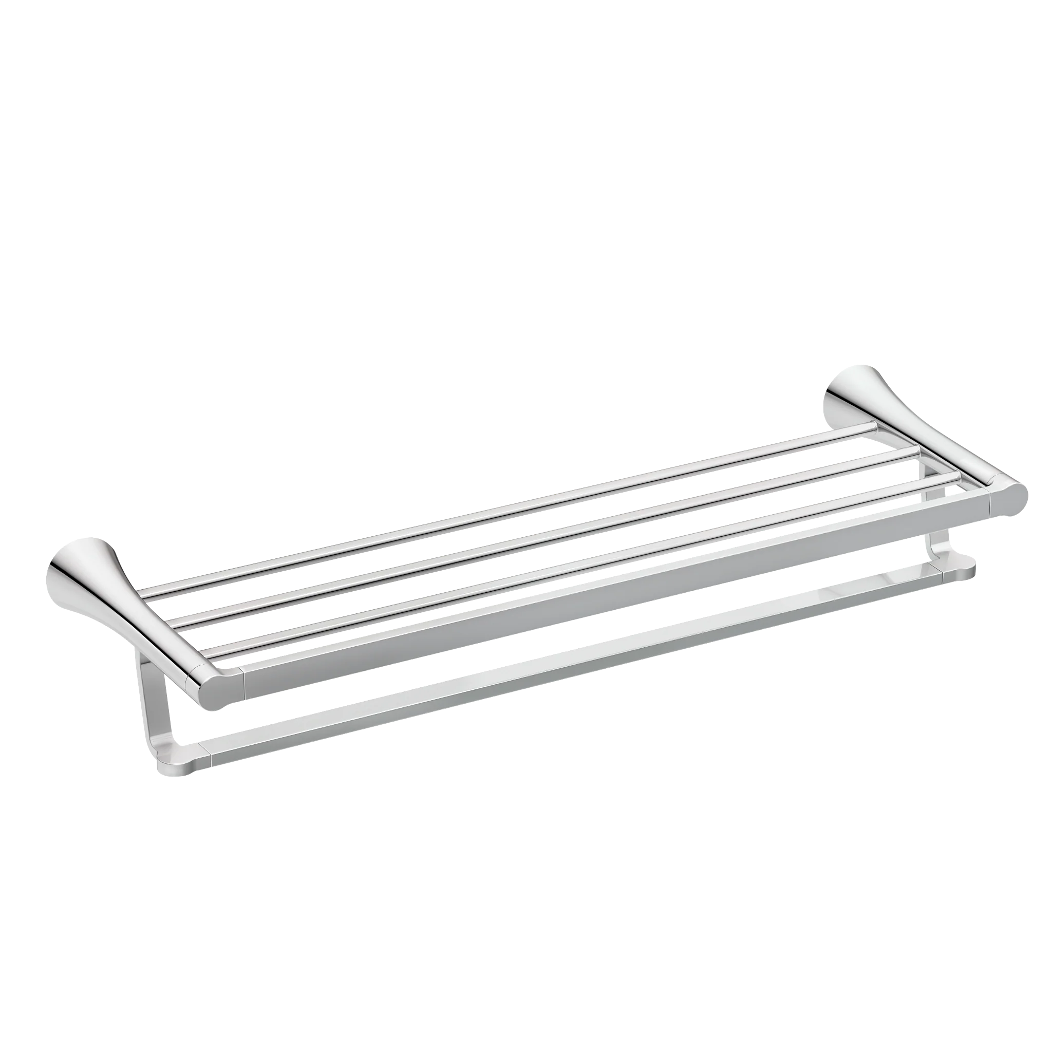 Mikah Chrome towel shelf