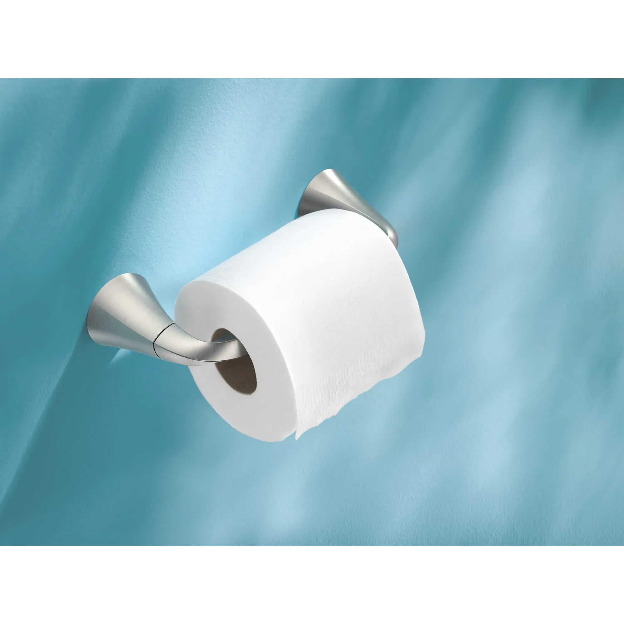 Oxby Brushed nickel Toilet Paper Holder - Image 4
