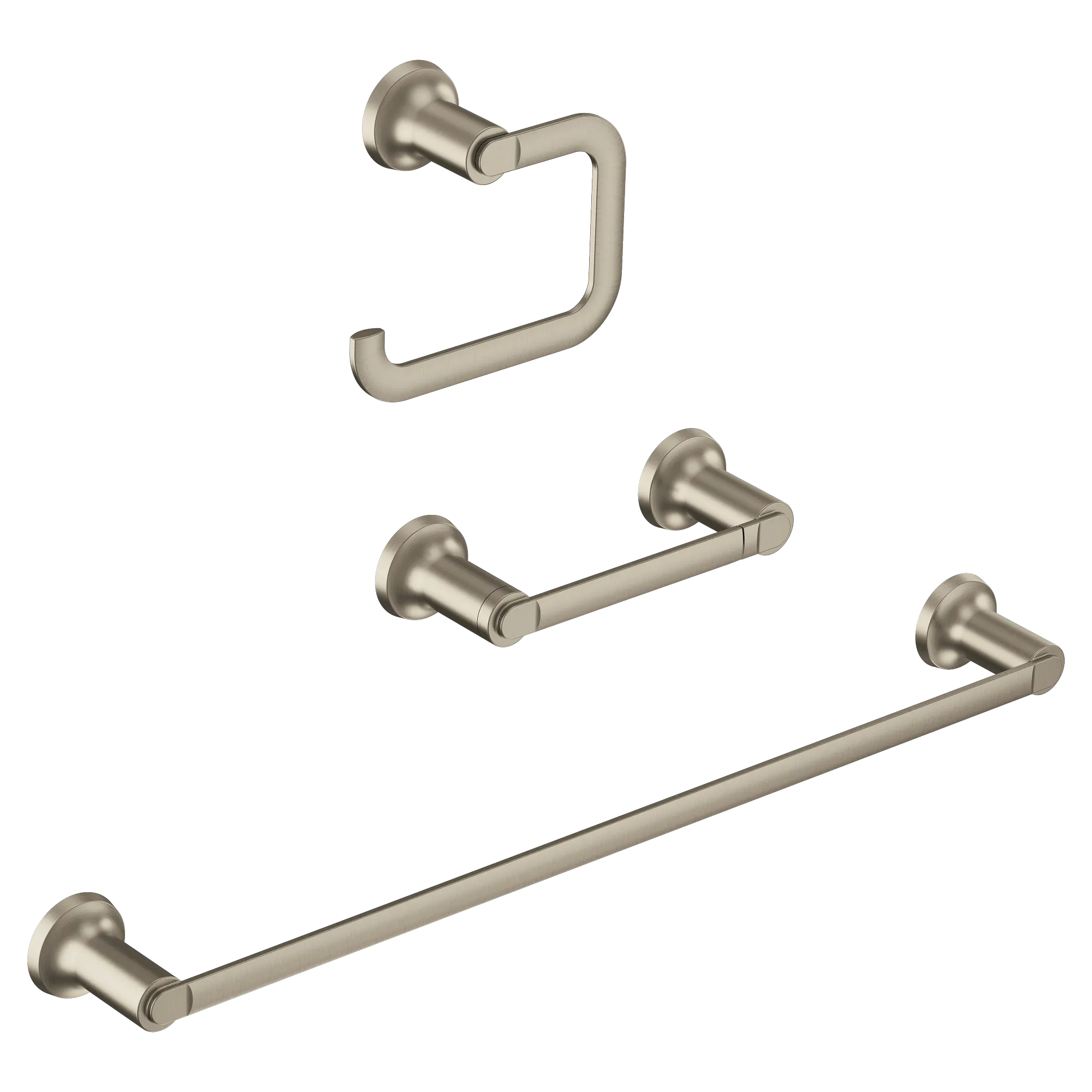 Zyla Chrome pivoting paper holder towel bar towel ring - Image 11