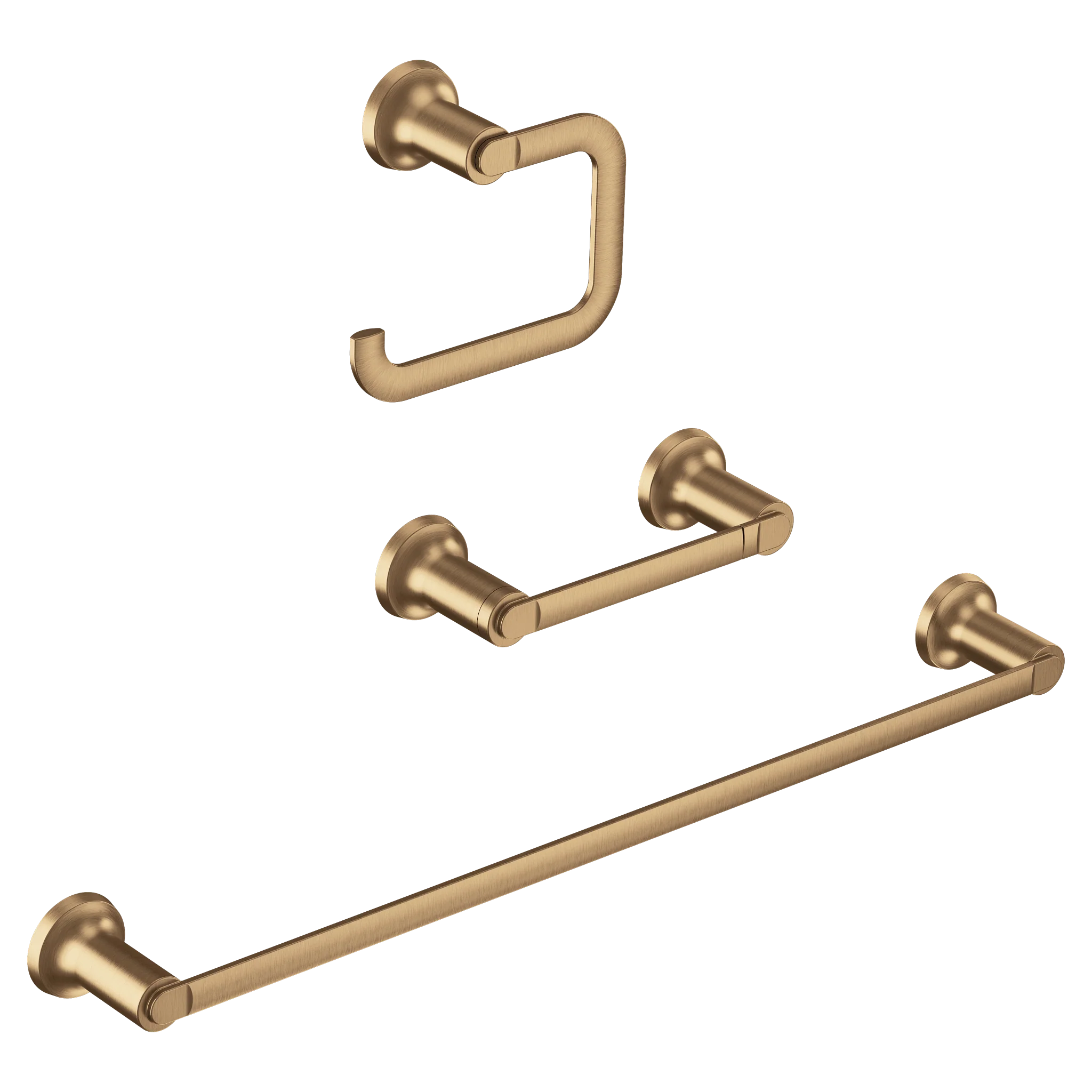Zyla Chrome pivoting paper holder towel bar towel ring - Image 13