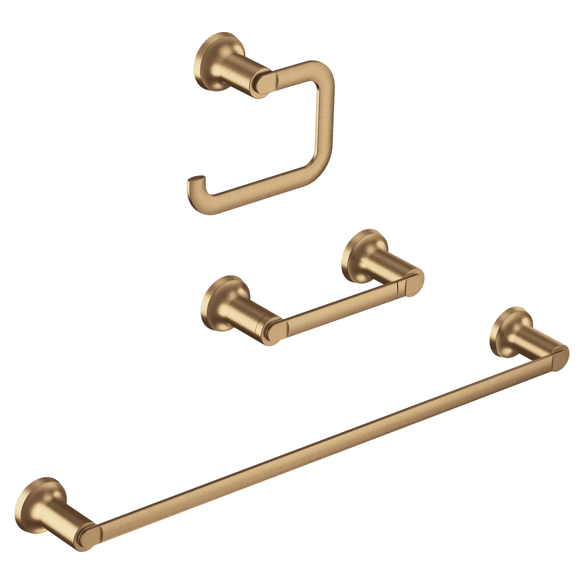Zyla Chrome pivoting paper holder towel bar towel ring - Image 14