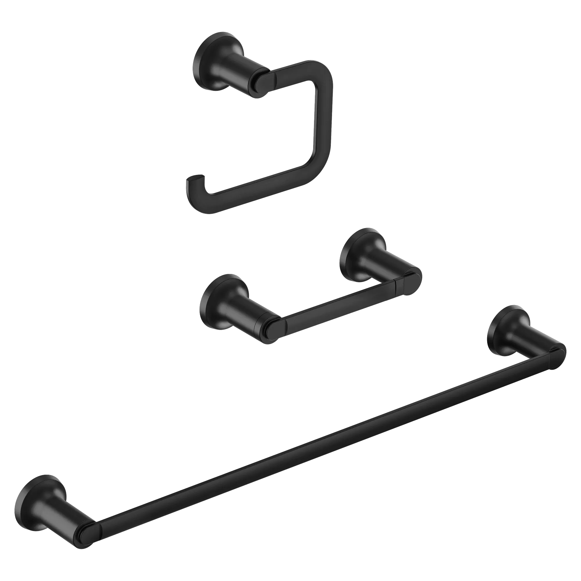 Zyla Chrome pivoting paper holder towel bar towel ring - Image 6
