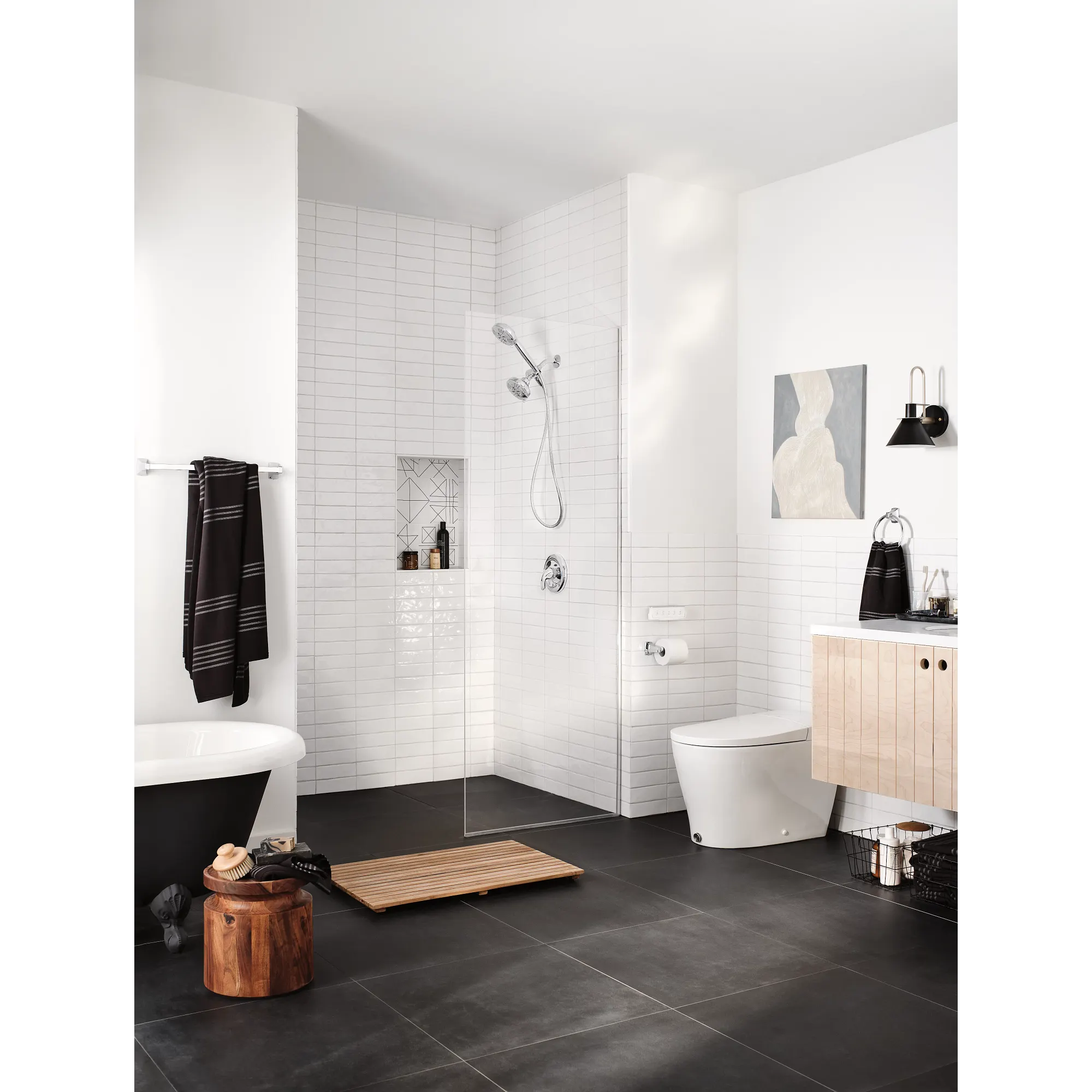 Adler 3 Piece Bath Accessory Kit - Image 7