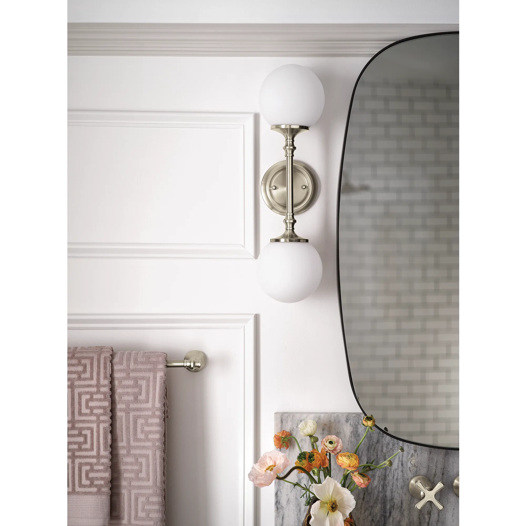 Colinet Chrome towel bar - Image 13