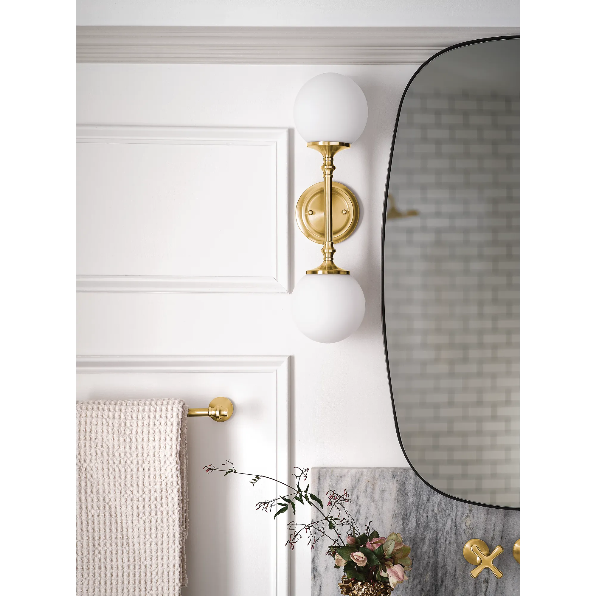 Colinet Chrome towel bar - Image 16