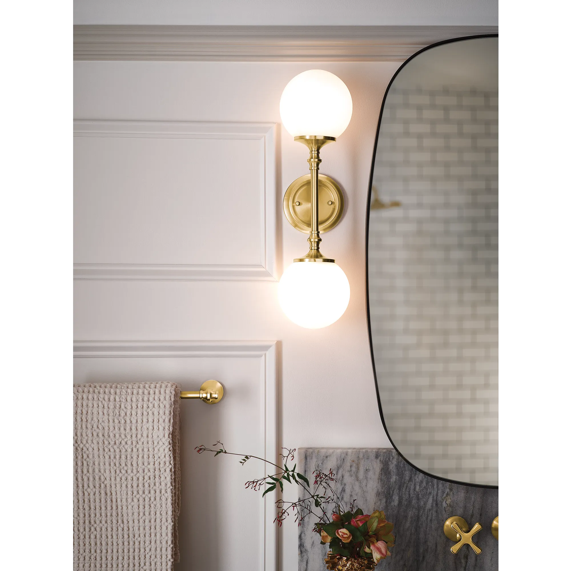 Colinet Chrome towel bar - Image 17