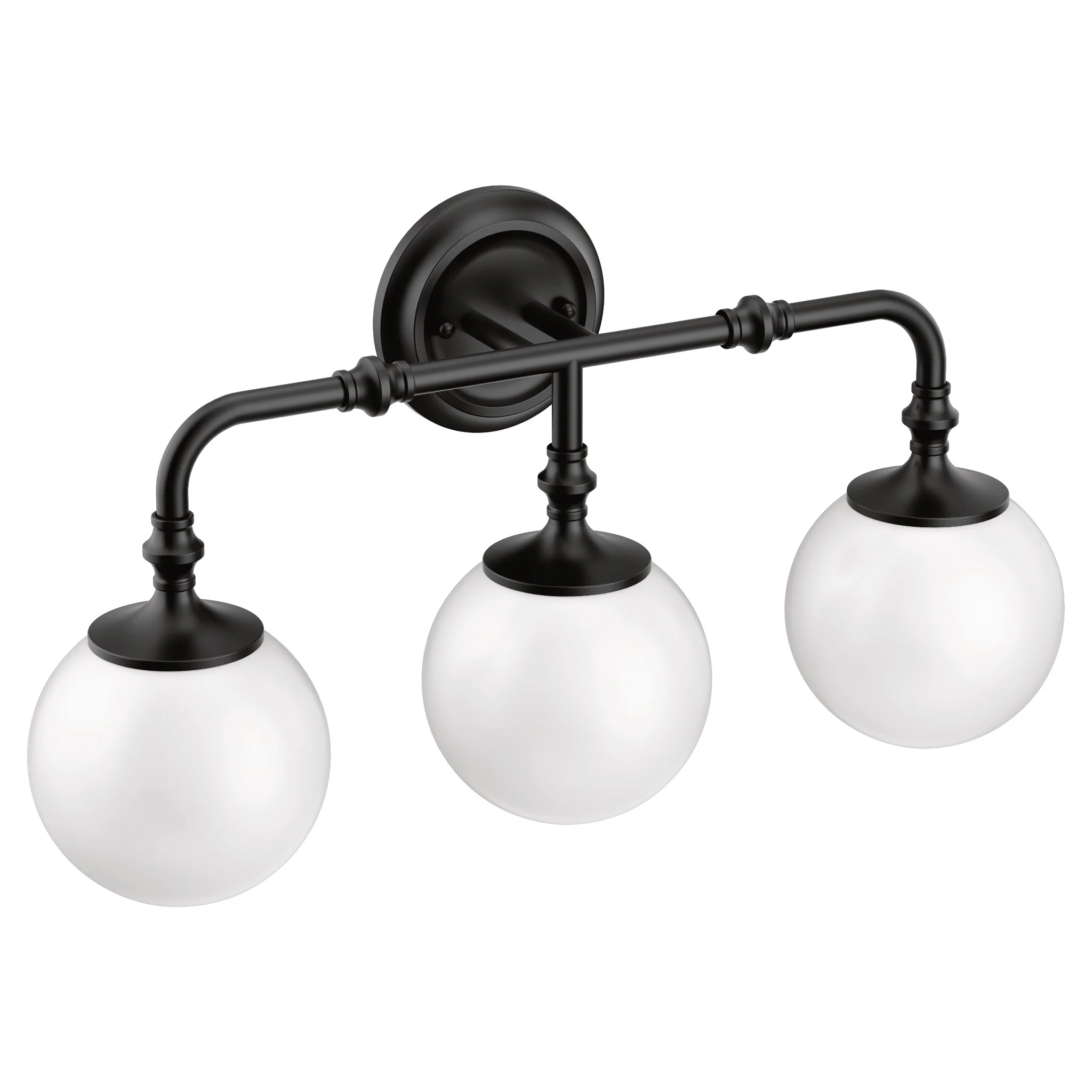 Colinet Chrome three globe bath light - Image 3