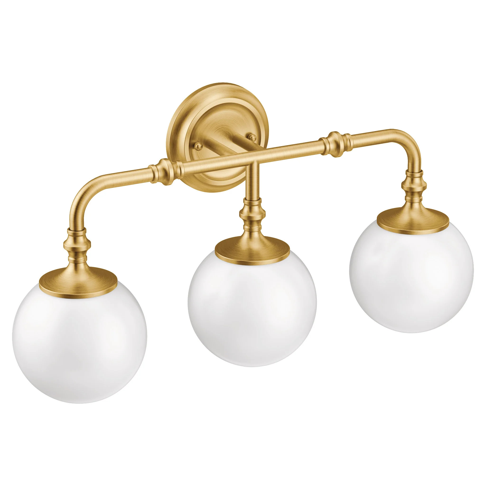 Colinet Chrome three globe bath light - Image 7
