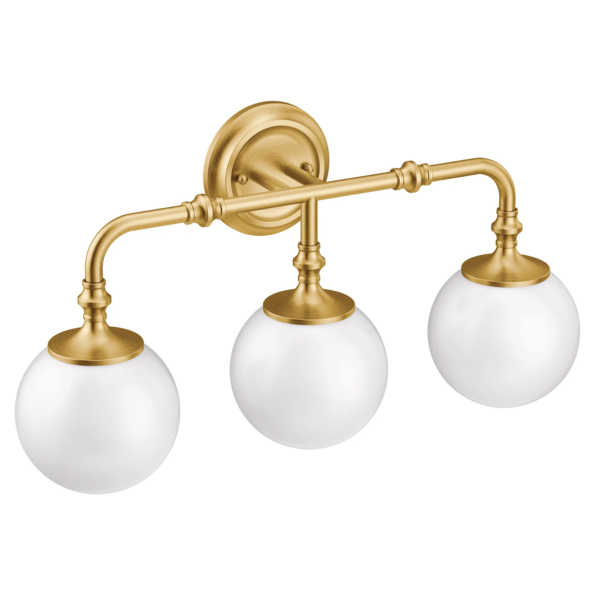 Colinet Chrome three globe bath light - Image 8
