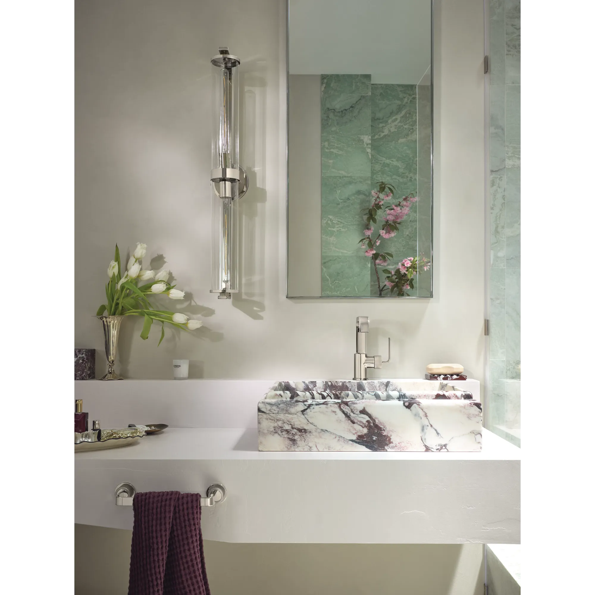 Cambium Chrome hand towel bar - Image 15
