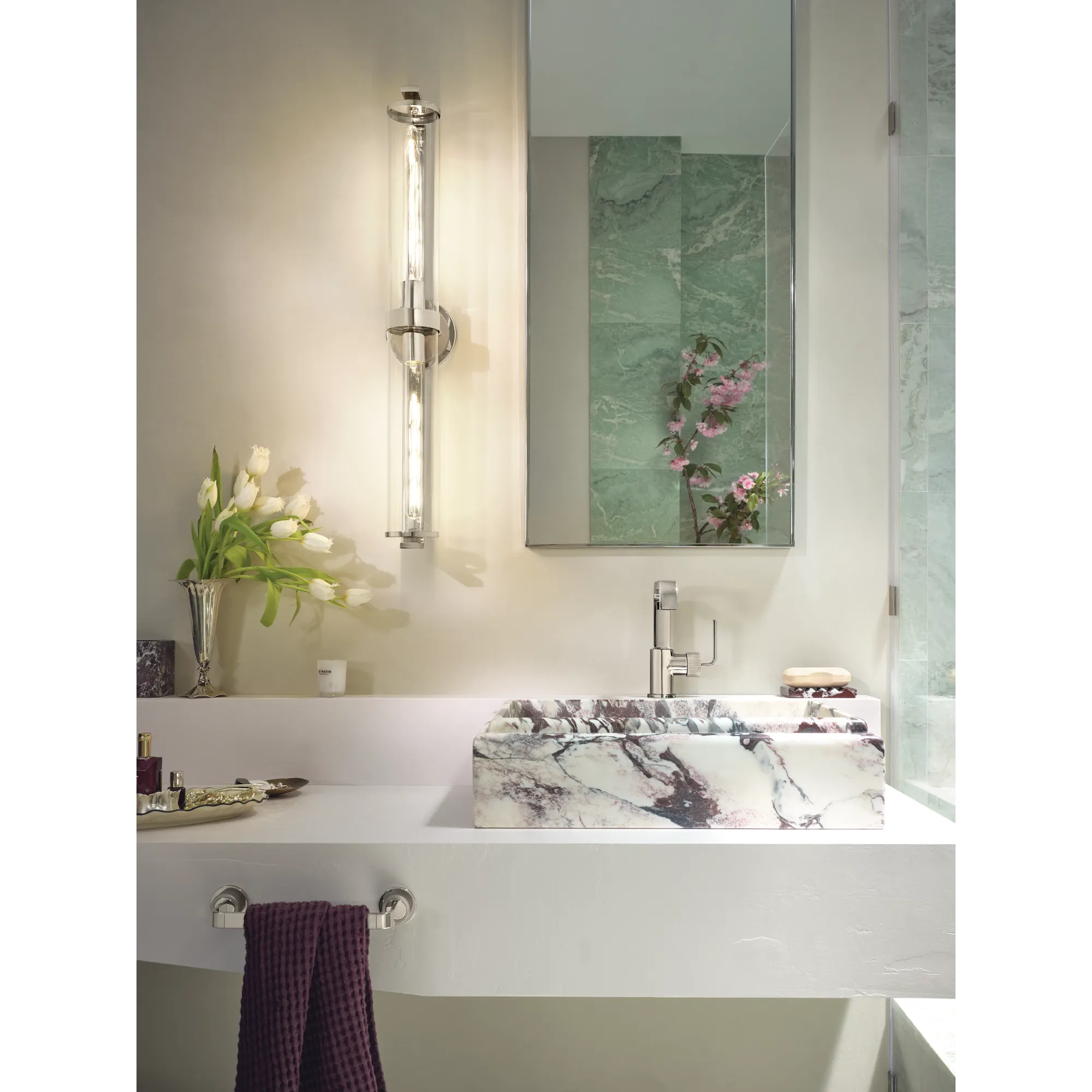 Cambium Chrome hand towel bar - Image 17