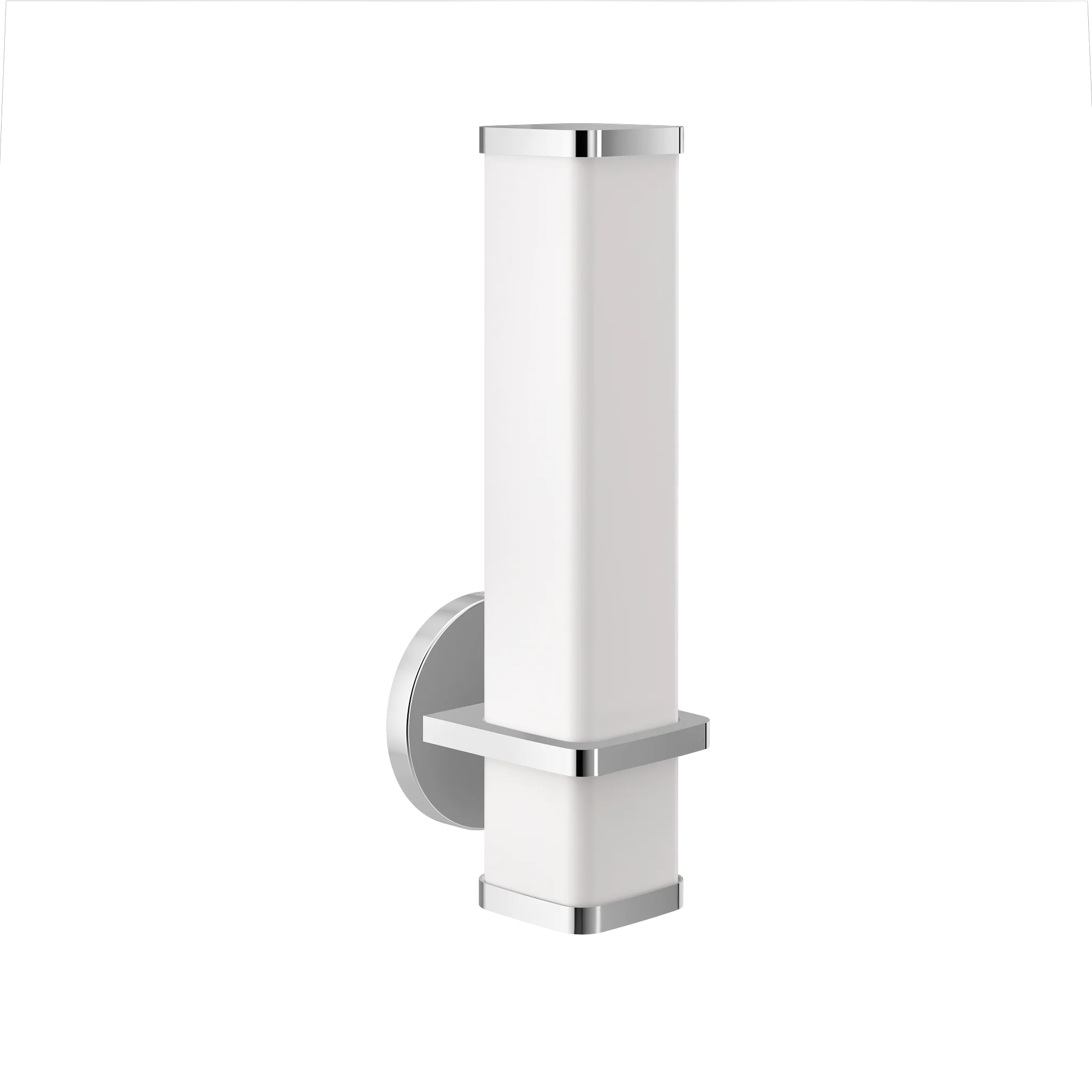 Iver Chrome one globe bath light
