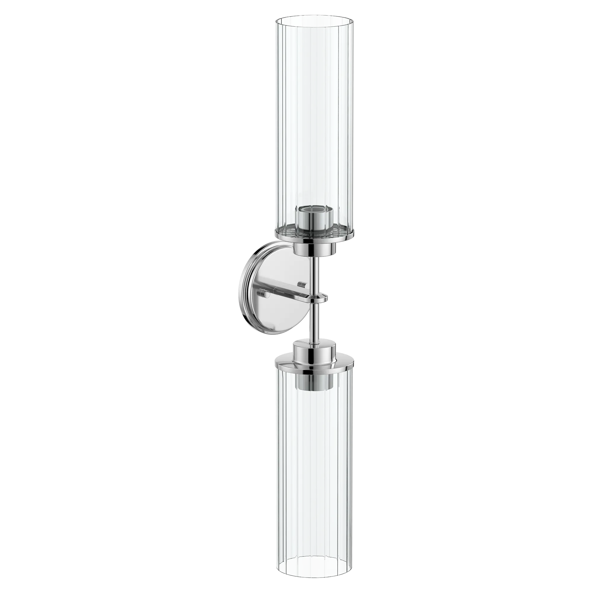 Greenfield Chrome two globe bath light - Image 2