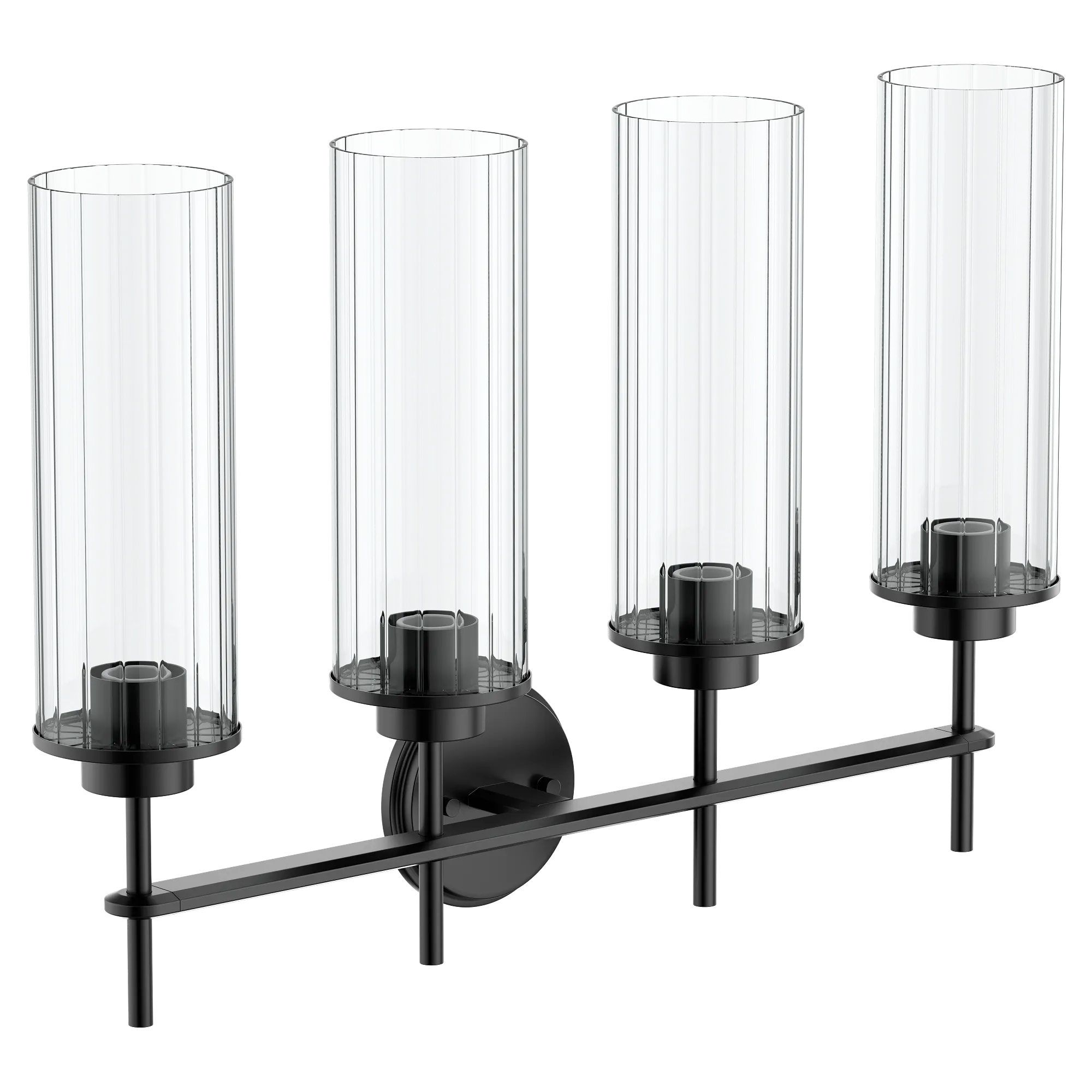 Greenfield Chrome four globe bath light - Image 4