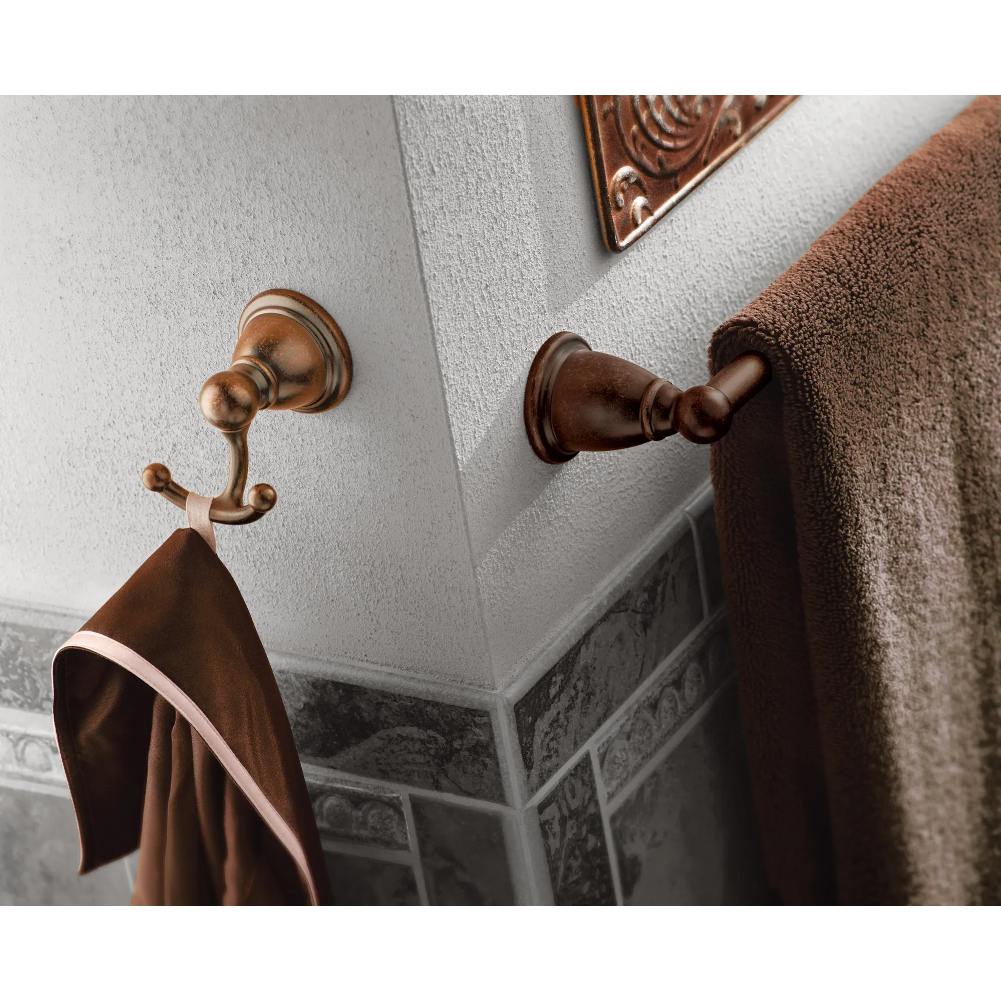 Brantford Chrome Double Robe Hook - Image 6